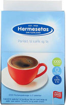 Sødetablet Hermesetas 1000x2 stk.