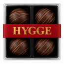 Romkugler med mørk chokolade
